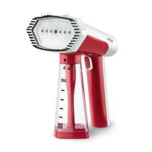 Ufesa ready2go handheld garment steamer, red and white, with water tank - Steam iron