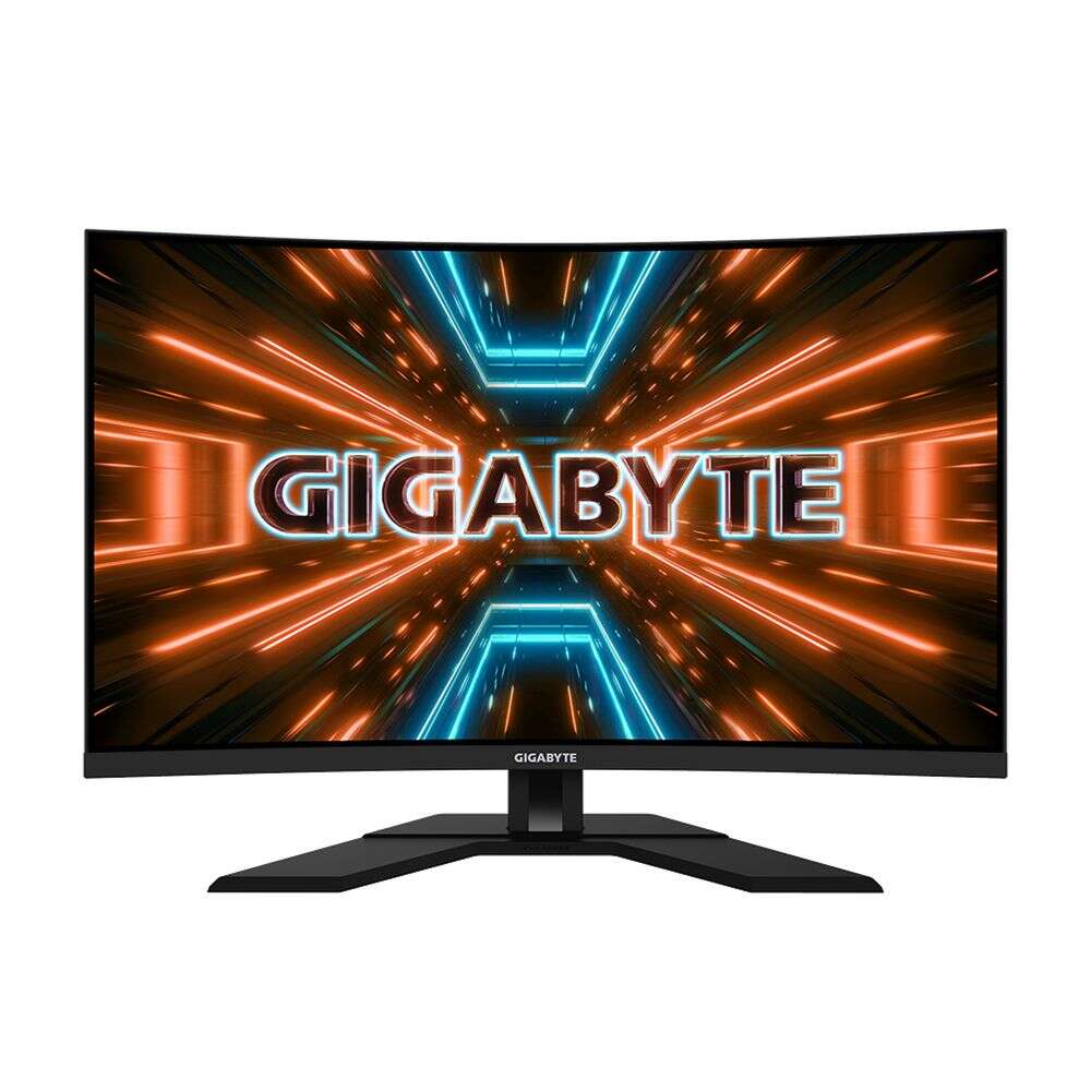 Gigabyte m32uc ívelt led monitor 31.5" va, 3840x2160 2xhdmi/displ...
