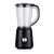 Tesla BL202B black blender, 1.5 liter capacity, 500W, 2 speeds, pulse function