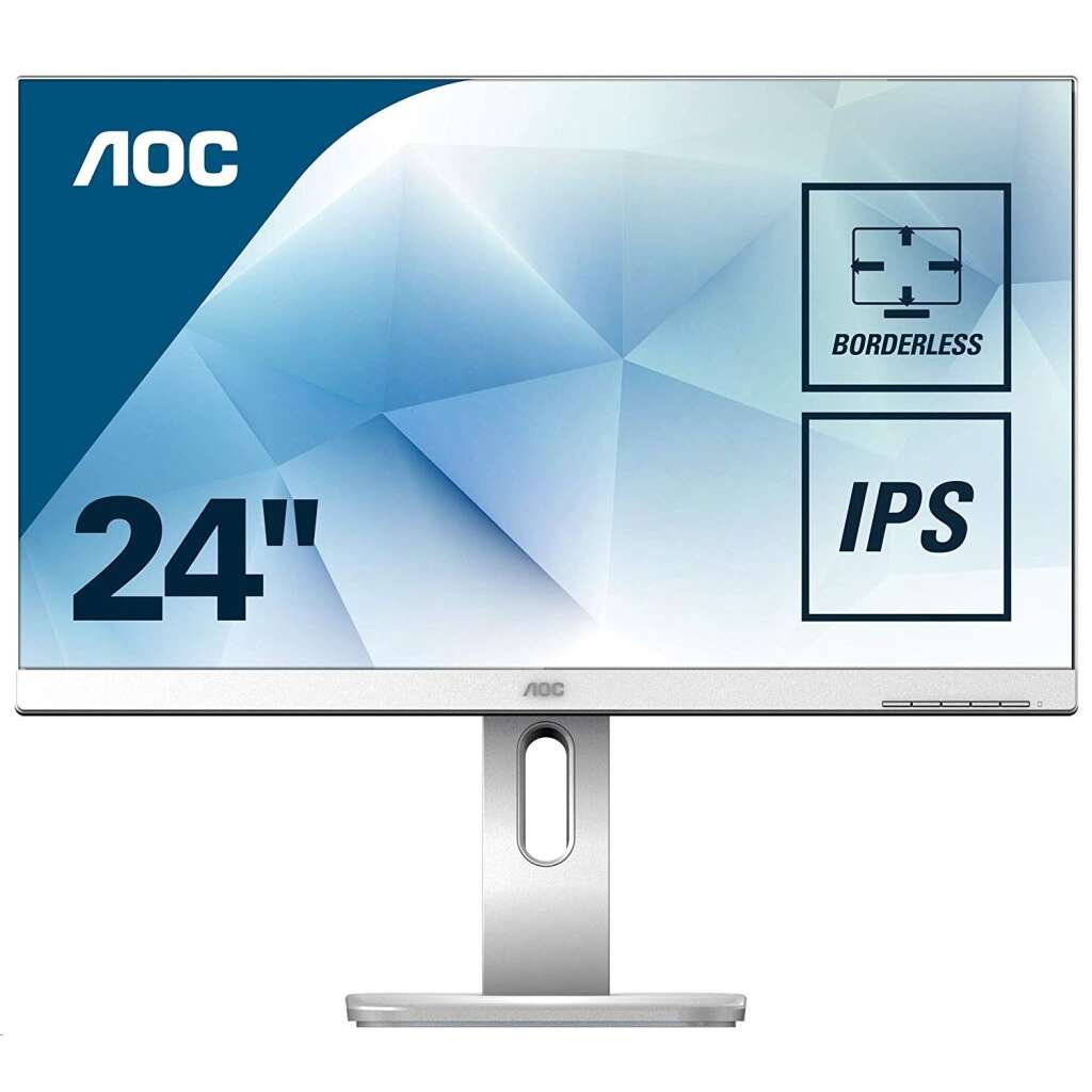 24" aoc x24p1/gr led monitor szürke