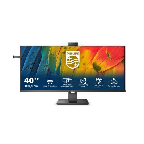 Philips 40B1U5601H 40 hüvelykes monitor USB-C dokkolóval és webkamerával - Monitor
