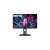 BenQ PD2705Q 27 inch monitor with a colorful image of hands painted with different colors