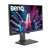BenQ PD2700U 27 inch 4K monitor with colorful hands on the screen