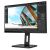 AOC Q24P2Q 24-Zoll LCD-Monitor, schräge Ansicht mit Bildschirm