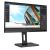 AOC Q24P2Q 24-Zoll LCD-Monitor, schräge Ansicht mit Bildschirm