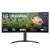 LG 34WP65CP-B 34 hüvelykes UltraWide ívelt gaming monitor játék kijelzővel