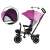 Tiny Bike 3-in-1 Kinderdreirad, Rosa, verstellbares Verdeck