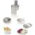 Bosch MUM5 food processor attachment with slicing and shredding discs
