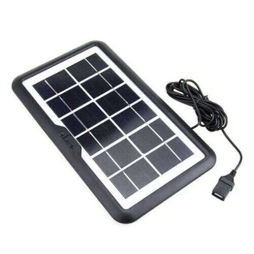 Cclamp CL-638WP Solarpanel zum Aufladen von Geräten mit USB-Eingang, 6V 3,8W