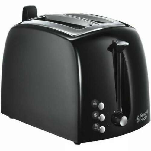 Russell Hobbs Textures Plus 2-Scheiben-Toaster schwarz