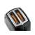 Russell Hobbs 26061-56 Honeycomb Black Toaster 103373731
