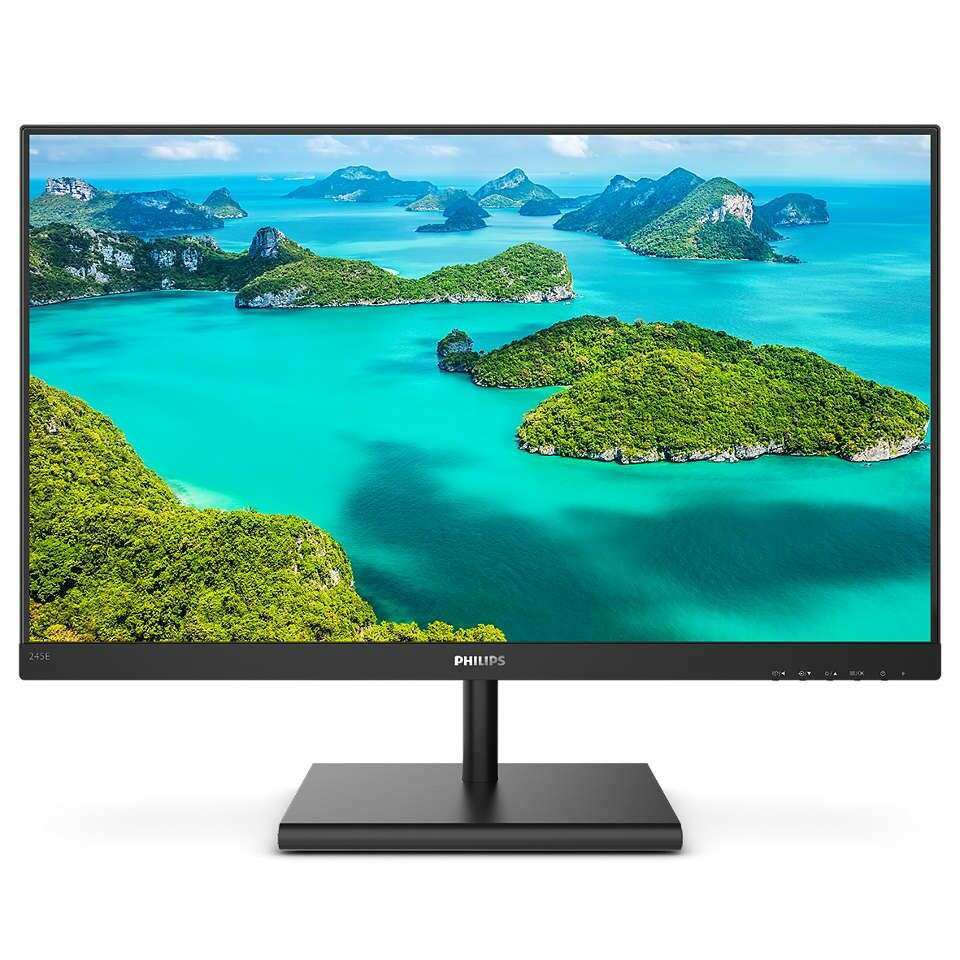 PHILIPS IPS Monitor 23.8" 245E1S, 2560x1440, 16:9, 250 cd/m2...