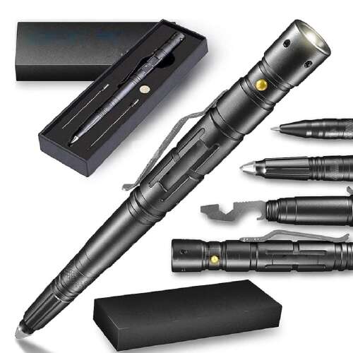 TAC PEN Multifunkciós, túlélő eszköz – toll méretű zseblámpa, vágószerszám és üvegtörő (BBV)