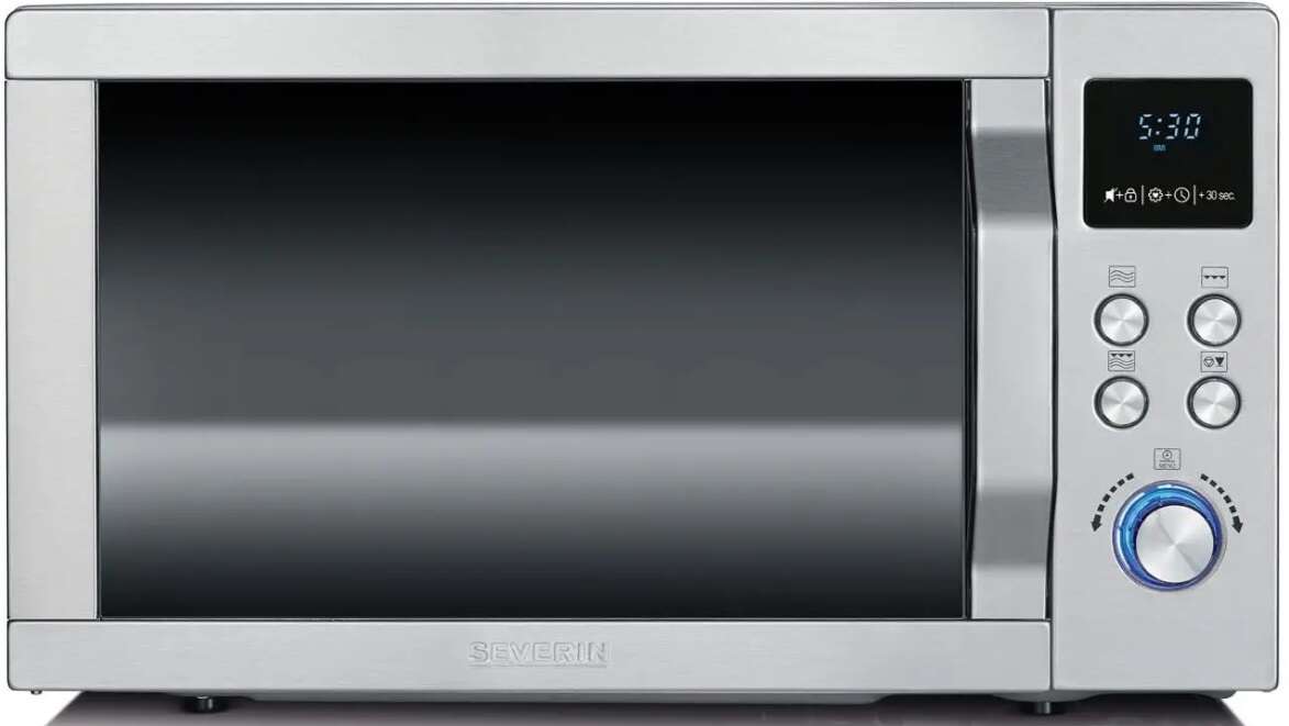 Severin MW7751 mikrohullámú sütő szürke ezüst (MW7751)