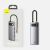 Hub Baseus Metal Gleam Series 5in1, USB-C la 3x USB 3.0 +HDMI+USB-C PD 138510490