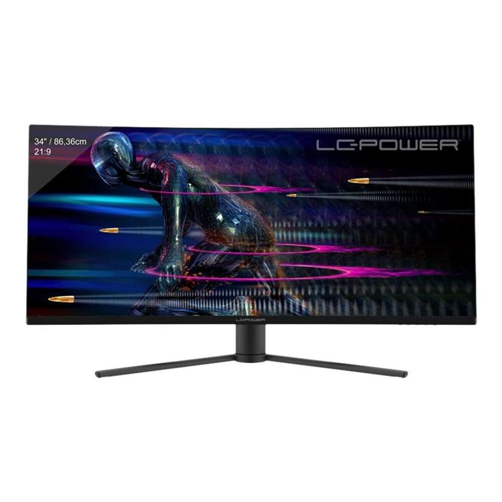 Lc power lc-m34-uwqhd-165-c - led monitor - curved - 34" - hdr