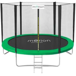 Jumi 244cm vonkajšia sieťovaná trampolína s rebríkom #green