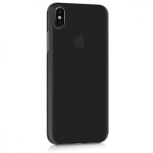 Kwmobile Black Slim Case for iPhone X/XS - Back View - Phone Case