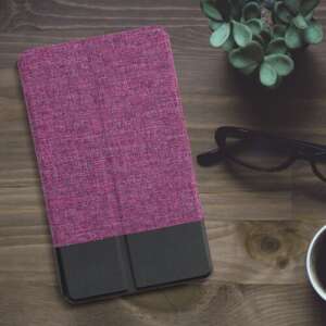 Husa pentru tabletă Kwmobile Huawei MediaPad M3 8,4 inci, liliac/negru, textil - Huse tablete