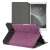 Kwmobile Huawei MediaPad M3 8.4 hüvelykes táblagép tok állvánnyal, lila/fekete, textil