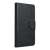 Side view of black leather flip case for Samsung Galaxy A54 5G phone