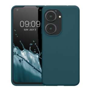 Kwmobile Silikonhülle für Asus Zenfone 9 Telefon, grün, Handyhülle am Telefon - Handyhüllen