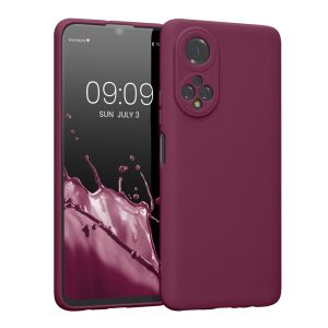 Kwmobile Honor X7 purple silicone case on phone - Phone Case