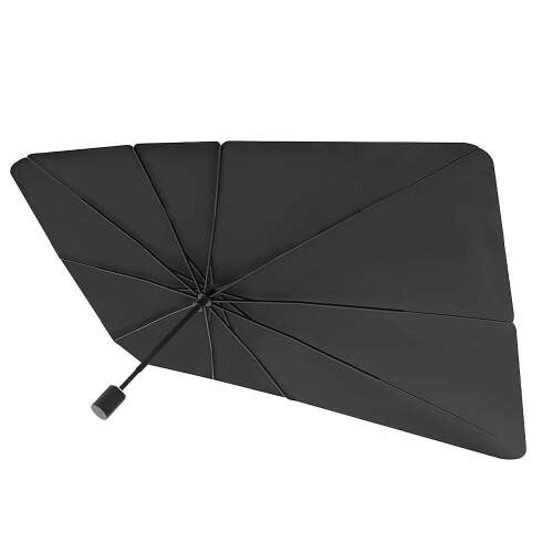Autós nepellenző esernyő, összecsukható, 130x76 cm