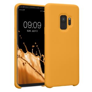 kwmobile Samsung Galaxy S9 husă silicon portocalie - Huse telefon