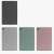 Samsung Galaxy Tab S7 FE tablet case color variations, black, grey, green, pink