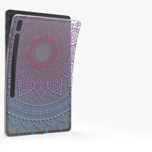 Kwmobile Samsung Galaxy Tab S7 Plus protective case with mandala pattern