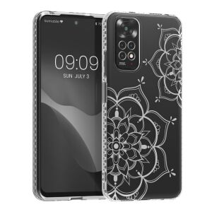 kwmobile Xiaomi Redmi Note 11/11S transparent mandala phone case - Phone Case