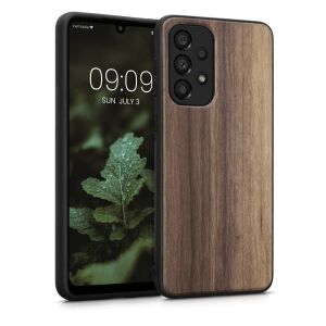 kwmobile Дървен калъф за телефон Samsung Galaxy A33 5G - Технически статии и електроника
