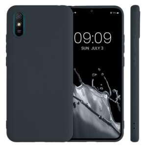 kwmobile Silicone Case for Xiaomi Redmi 9A - Black - Phone Case