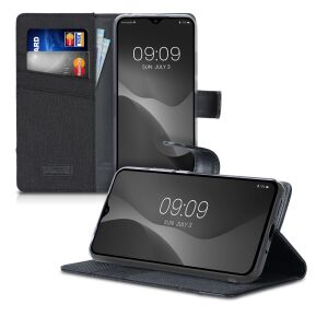 kwmobile Xiaomi Redmi 9C wallet case with card holder and stand feature - Kwmobile