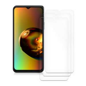 Folia ochronna na ekran Kwmobile do Samsung Galaxy A13, 3 sztuki, przezroczysta, łatwa w aplikacji, kompatybilna z Samsung Galaxy A13 - Artykuły techniczne i elektronika