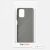 kwmobile Gray Silicone Case for Xiaomi Redmi Note 10/10S in Packaging