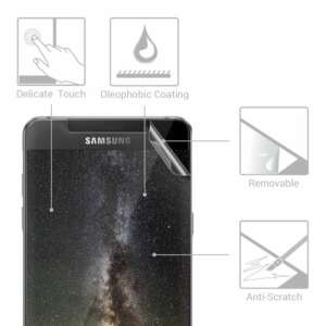 3 darabos védőlap készlet Samsung Galaxy A5 (2016), kwmobile, előlap, átlátszó, 36076.1 64555299 