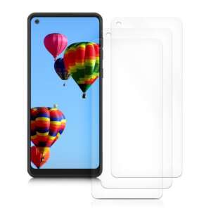 kwmobile Samsung Galaxy A21s Screen Protector (3-Pack), Clear, 52569.1
