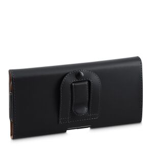 kwmobile Husa toc din piele ecologică neagră pentru smartphone-uri XL - Kwmobile Huse telefon