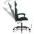 A zöld és fekete gamer szék állítható funkciói