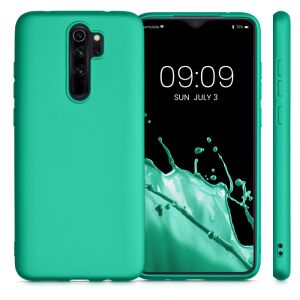 kwmobile Xiaomi Redmi Note 8 Pro green case on phone - Phone Case