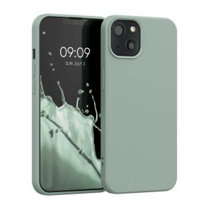 Kwmobile iPhone 13 Green Silicone Case - Full Protection - Phone Case