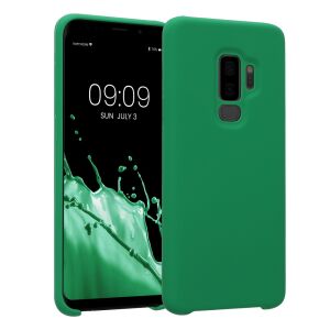 Kwmobile Samsung Galaxy S9 Plus green silicone phone case - Phone Case