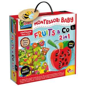 Montessori baby 2az1-ben kézségfejlesztő játék - gyümölcsök 51034747 Puzzle