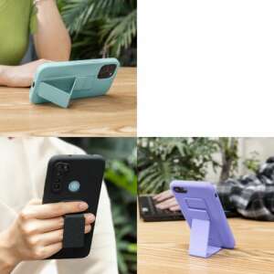 Kwmobile phone case for Xiaomi Redmi Note 11 / Note 11S with kickstand and hand strap, green - Phone Case