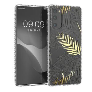 kwmobile Калъф за Samsung Galaxy S20 FE с дизайн на листа - Технически статии и електроника