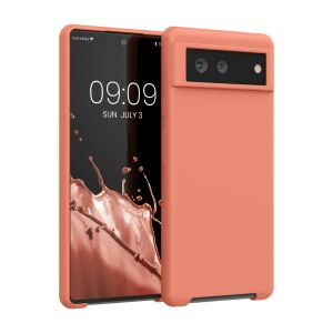 kwmobile Google Pixel 6 pink silicone case - Phone Case