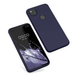 Husa pentru Google Pixel 4a, Silicon, Albastru, 52622.186, kwmobile