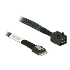 Delock Slim SAS SFF-8654 4i - Mini SAS HD SFF-8643 kábel, 50 cm - SAS kábel